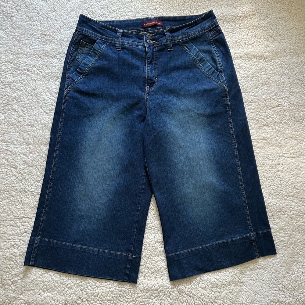 Y2K Jones Wear Jeans-Wide Leg Capri’s